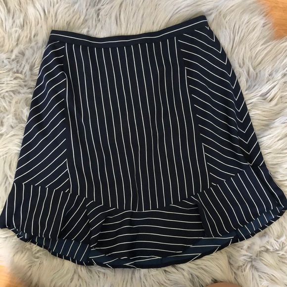 J.crew Striped Flounce Skirt - Picture 2 of 8
